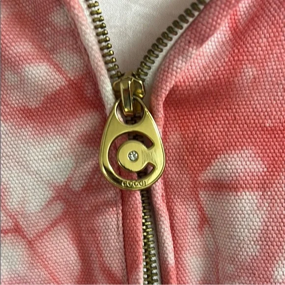 COOGI Y2K Pink and White Bomber Jacket Like NEW - Picture 5 of 9